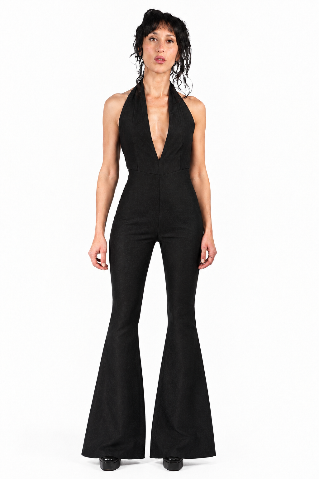 Jumpsuit in silk - #10040a
