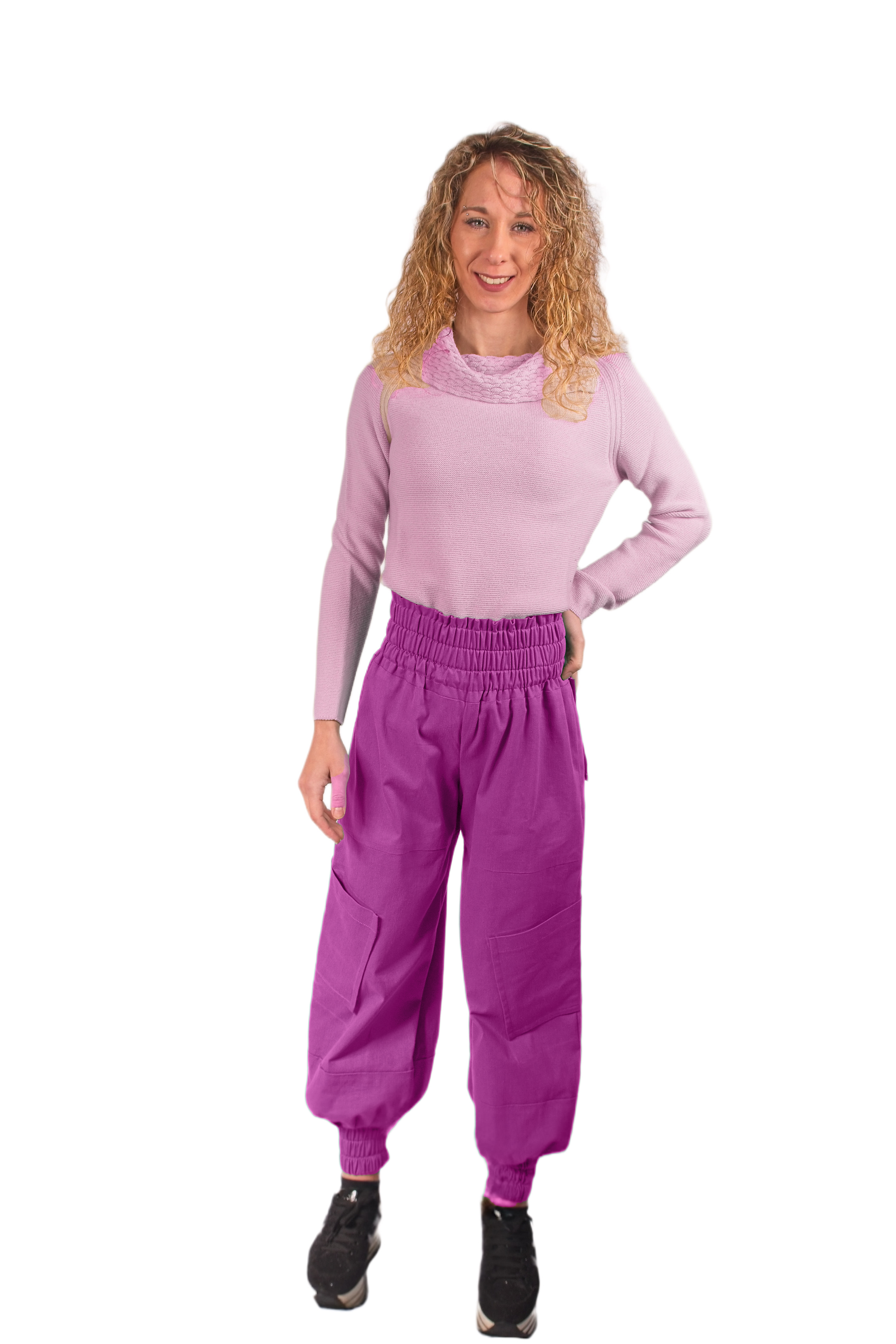 Cargo pants - #d96be7